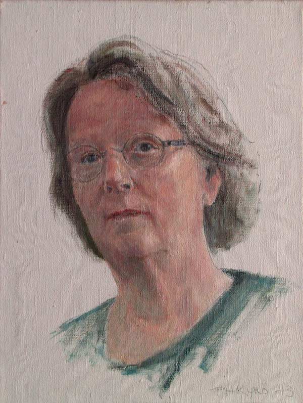 Pekka Hermanni Kyrö - Tutteli - 40 x 30 - oil - 2013 