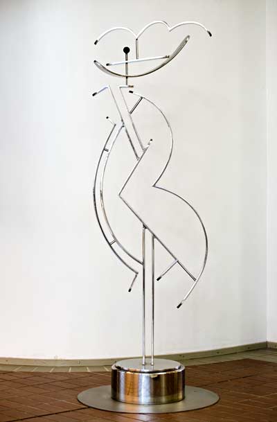 sculptures at Rovaniemi University in Finland - Kari Huhtamo Art Foundation