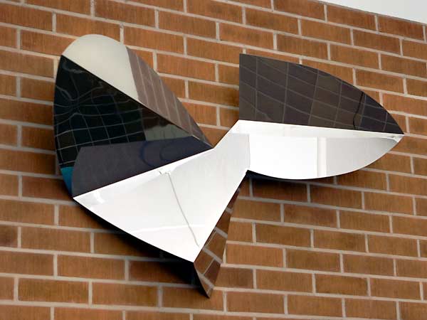sculptures at Rovaniemi University in Finland - Kari Huhtamo Art Foundation